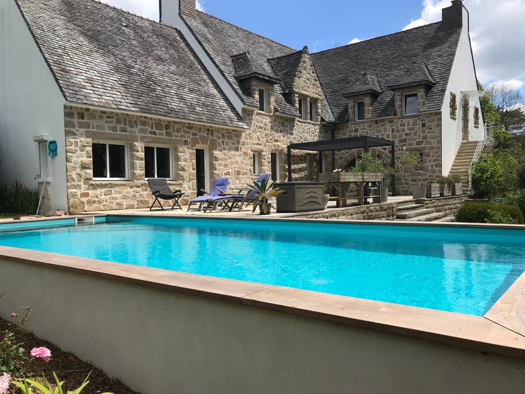 Bed and Breakfast Le Pas Du Faon Caudan Exterior foto