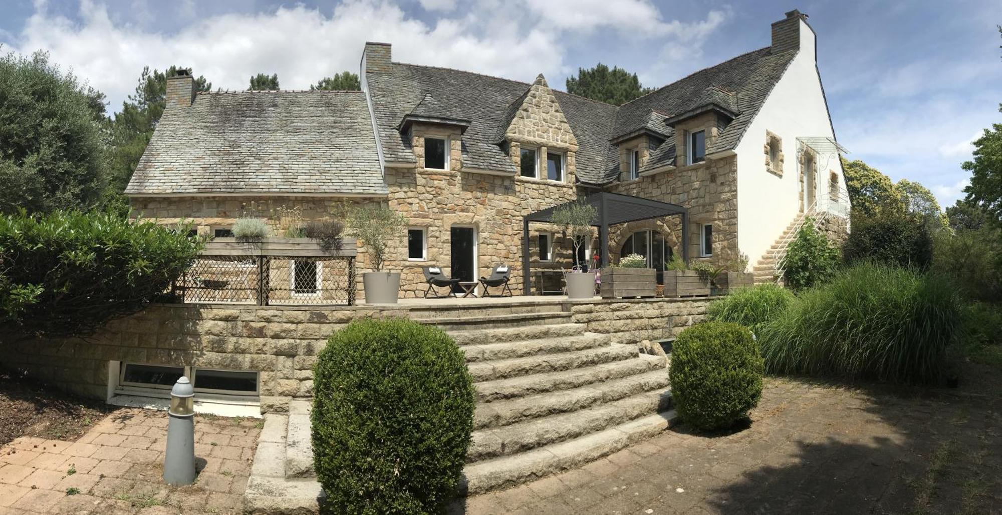 Bed and Breakfast Le Pas Du Faon Caudan Exterior foto
