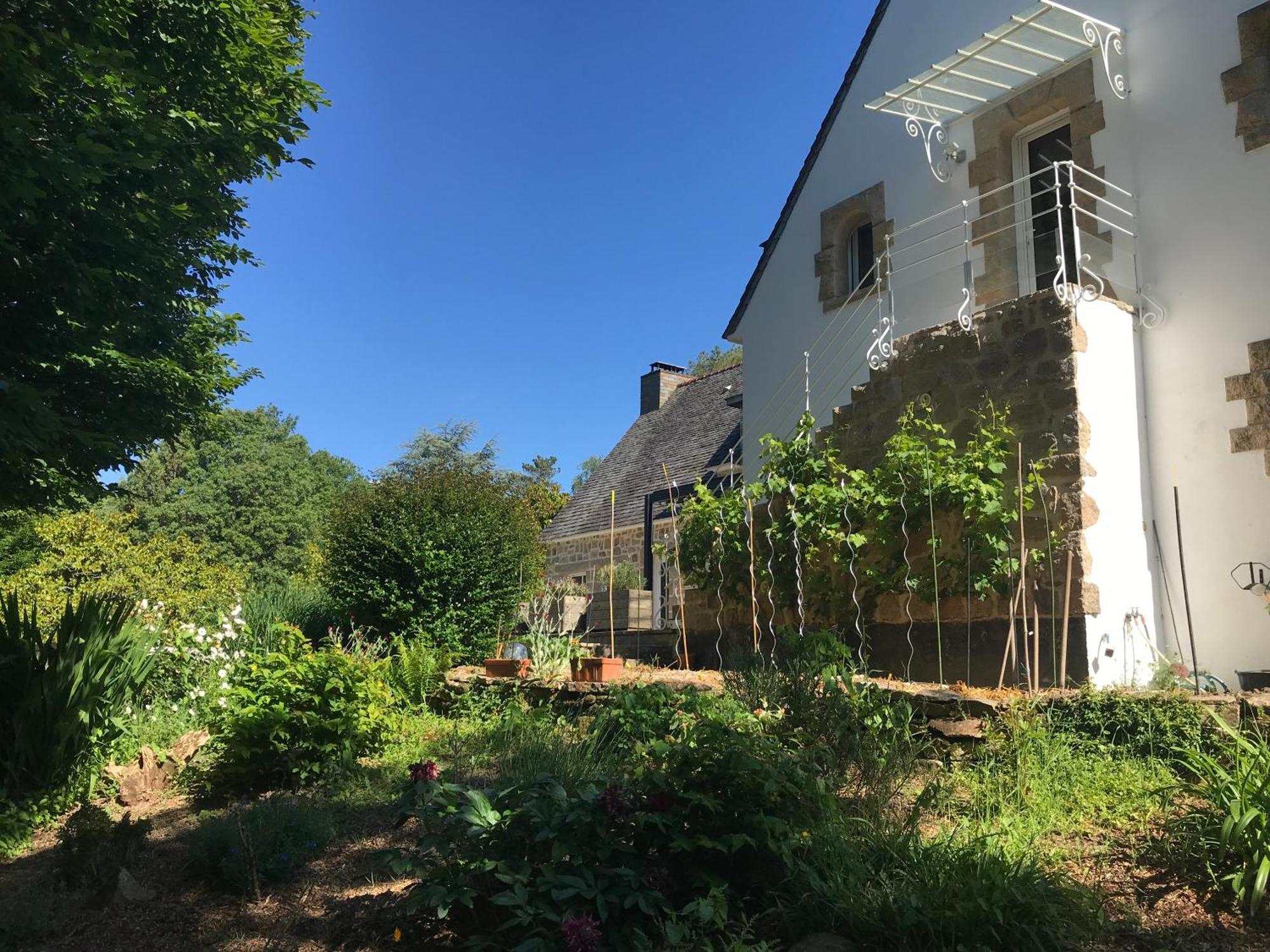 Bed and Breakfast Le Pas Du Faon Caudan Exterior foto